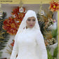 Long Sleeve Lace Wedding Dresses Ball Gown High Neck Muslim Gowns Wedding Luxury Appliques Bridal Dresses Saudi Arabic Design