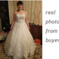 Wedding Dress New Bride Strapless Wedding Gown Luxury Lace Ball Gown Princess Vestido De Noiva Robe De Mariee Plus Size