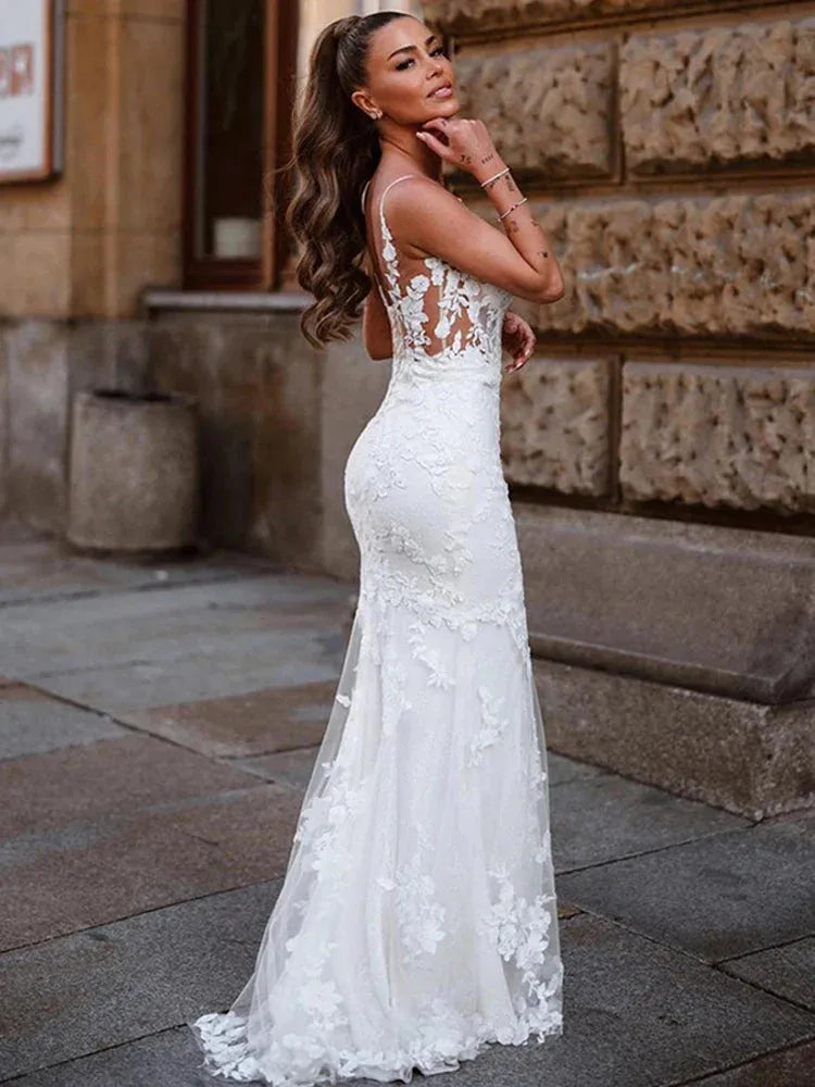 Abito Nuziale Abiti Da Sposa Pizzo Sirena Abiti Da Sposa Sirena In