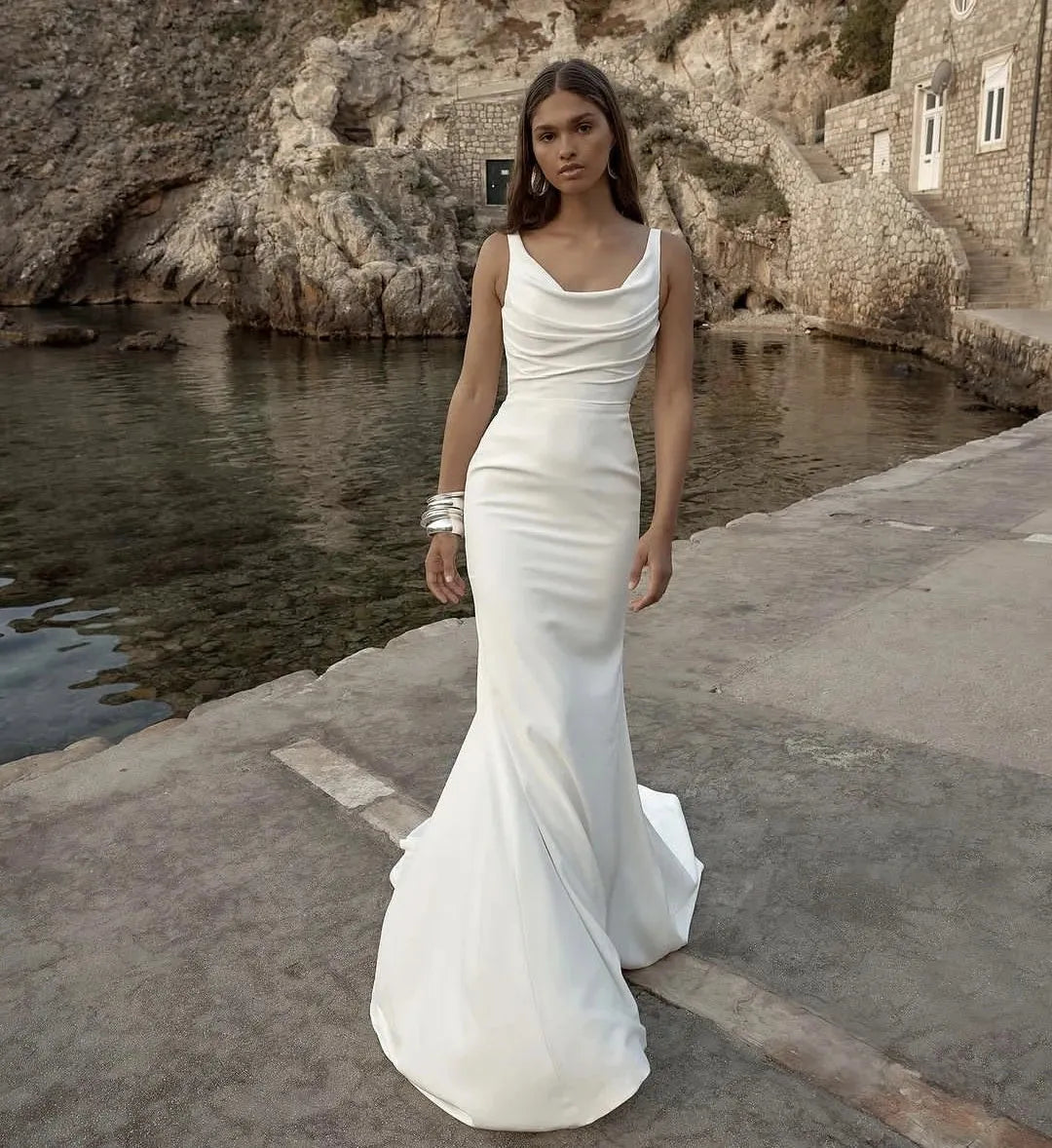 Look Total White Abito Bianco Per White Party Abito Da Sposa
