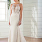 Sexy Mermaid Wedding Dresses Scoop neck Lace Appliques Bride Dress Open Back Country Bridal Gown Vestido de novie