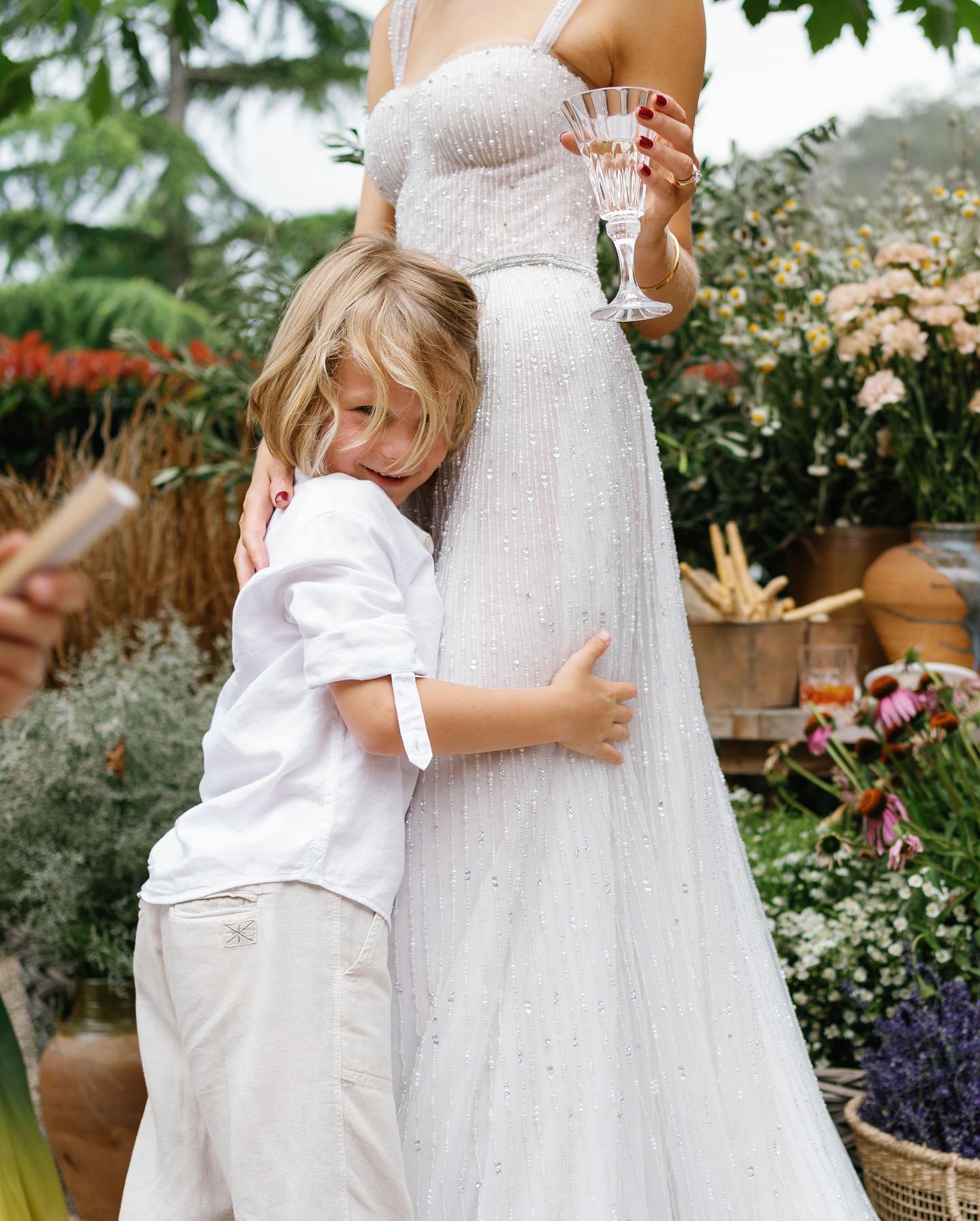 Vestido De Novia De novia con purpurina, tirantes finos, línea A, elegante, largo hasta el suelo, vestido De Novia personalizado