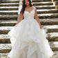 Gaun pengantin ukuran plus untuk lengan topi wanita besar v renda leher applique a-line kancing pengantin gaun vestido de noiva