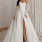 Wedding Dress with Detachable Train Mermaid Satin Princess Vestido De Novia Court Train Dress Bridal Gown Bow  Simple