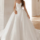 2 in 1 Wedding Dress with Detachable Skirt Court Train Dress Bridal Gown Princess Simple Satin Vestido De Novia  Mermaid Bow