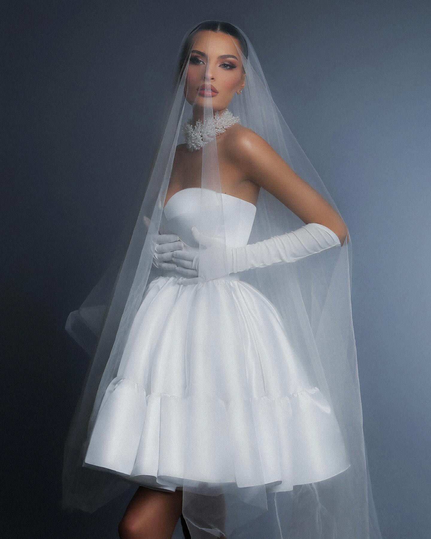 A-Line Mini Wedding Party Dresses Sweetheart Ruched Brides Gowns for Women Cocktail Dresses Simple Bridals Prom Gown