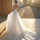 Plunging Back with Straps Wedding Dress Vestido De Novia Bridal Gown Princess Modern Mermaid Satin Court Train Bow