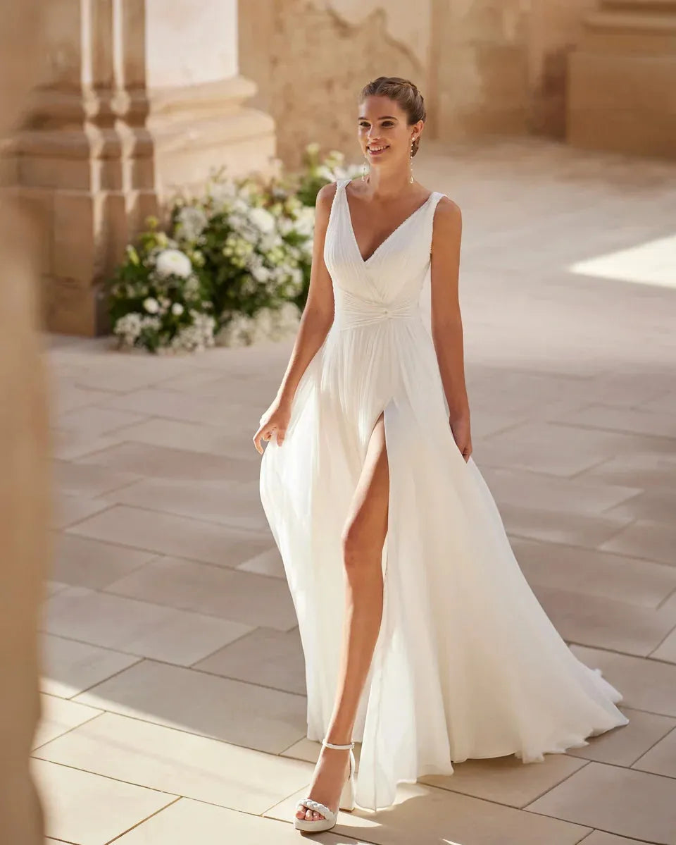 White Wedding Dress Modern Princess Bridal Mermaid Satin Vestido De Novia Gown Bow Satin Court Train Custom Size Satin