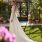 Elegant Long Wedding Dress with Lace Vestido De Novia Modern Satin Princess Gown Bow Court Train Dress Mermaid