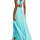 Elegant Green Prom Dress Party V-Neck Women's Dress Party Wedding Dress Silk Satin فستان سهرة