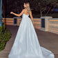 Short Wedding Dress with an Open Top and 3D Flowers Princess Mermaid Court Train White Sleeves Bridal Gowns Satin Modern  Vestido De Novia