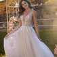 A Lightweight A-Line Gown in Soft Tulle and Sparkling Sequins Wedding Dress Bow Satin Bridal Gown Court Train Modern Princess Mermaid Satin Vestido De Novia