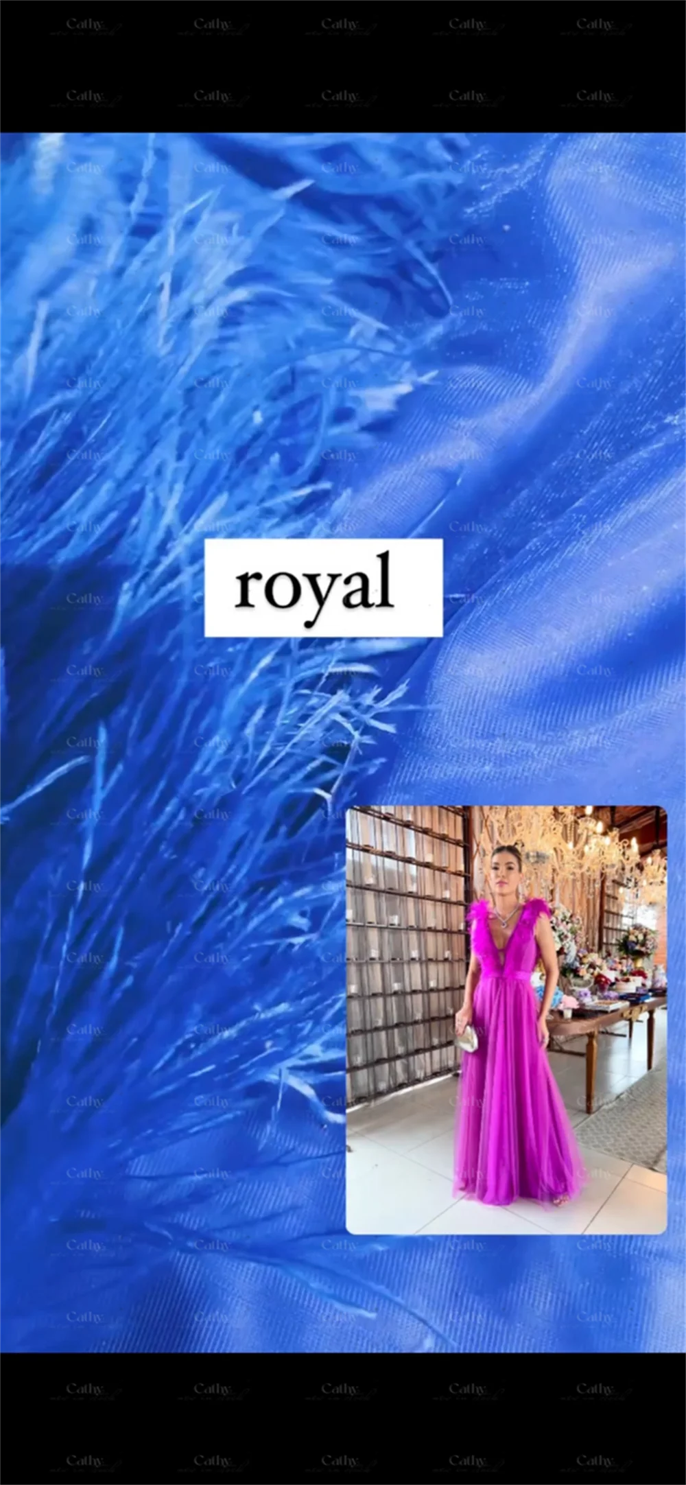 Luxury Handmade Feather Neckline Design Prom Dress Tulle Party Dresses Sexy Sleeveless Maxi Vestidos De Noche فساتين السهرة