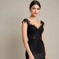 Black Wedding Dress | Elegant Gothic Bridal Gown for a Timeless Dark Aesthetic New Satin Sleeveless Sleevless