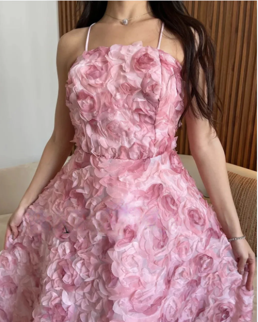 Flowers Lace A-line Prom Dressess Spaghetti Strap Floor-Length Vestidos De Noche Elegant Sleeveless Tulle Cocktail Party