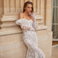 Lace Mermaid Wedding Dresses Sweetheart Long Brides Dress for Women Detachable Sleeves Bridals Gowns vestidos de novia