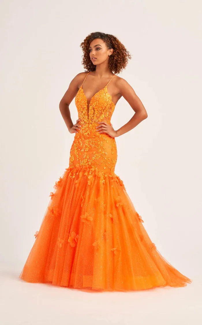 3D Flowers Lace Embroidery Prom Dresses Tulle Mermaid فساتين السهرة Elegant Sleeveless Floor-Length vestidos verano moda as pic