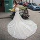 Luxury Mermaid Wedding Dresses Off Shoulder Backless Beading Appliques Lace Wedding Gowns Court Train Vintage Bridal Gown