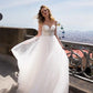 Bohemian ślubna boho linia prosta ukochana biała Tull Corset Bride sukienka plażowa suknie ślubne vestido de noiv