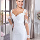 Sweetheart Lace Appliques Slim Mermaid Long Sleeves Wedding Dresses Natural Waistline Bridal Gowns Custom Made