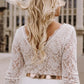Robe de mariée courte pour femmes, manches longues, longueur aux genoux, avec ceinture, en Tulle blanc ivoire, ligne a, charmante