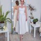 Hochzeitskleid Schatz kurzärmeless und Knöchel Länge Shinny Brautkleider Einfacher maßgeschneiderter Vestido Seeia de Noiva