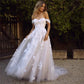 Beach Plus Size Wedding Dress Sweetheart Off The Shoulder Appliques Soft Tulle Bridal Gowns Sexy Open Back A-Line Robe De Mariée