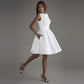 שמלות כלה קצרות 2021 שמלות כלה שנהב לבן שמלות כלה לבנות שמלות מסיבת חתונה באיכות גבוהה סאטן