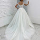 Lorie Princess Wedding Dress Off the Spalla Appliques in pizzo 3D BOHO BRIDE DRESTI VESTODO DE NOVIA Abiti da ballo su misura