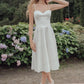 Abito da sposa corto Sweetheart White for Women Satin Sleeveless Summer Beach Custom Made for Women Bridal Abito