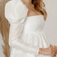 Ruffles Princess Wedding Dress Modern Vestido De Novia Bow Court Train Dress Mermaid Gown Satin