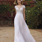 Gorgeous Boho Wedding Dress Vestido De Novia Bridal Gown Court Train Modern Mermaid Bow Princess Satin