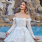 Short Wedding Dress with  a Long Sleeves and a Buttoned Back Bridal Gowns Satin Modern  Vestido De Novia Mermaid Princess Court Train White Sleeves