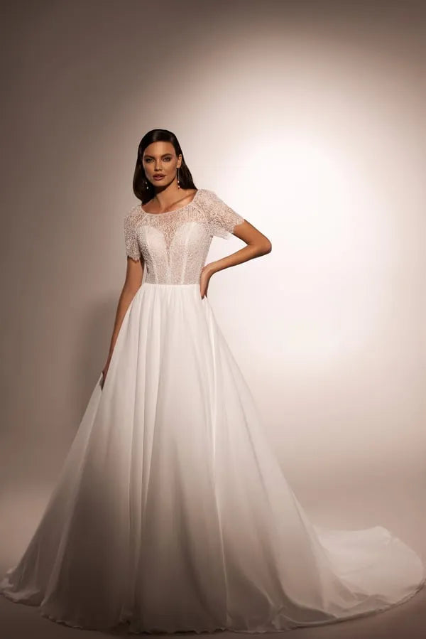 Wedding Dresses for Petite Brides Elegant gowns designed for shorter