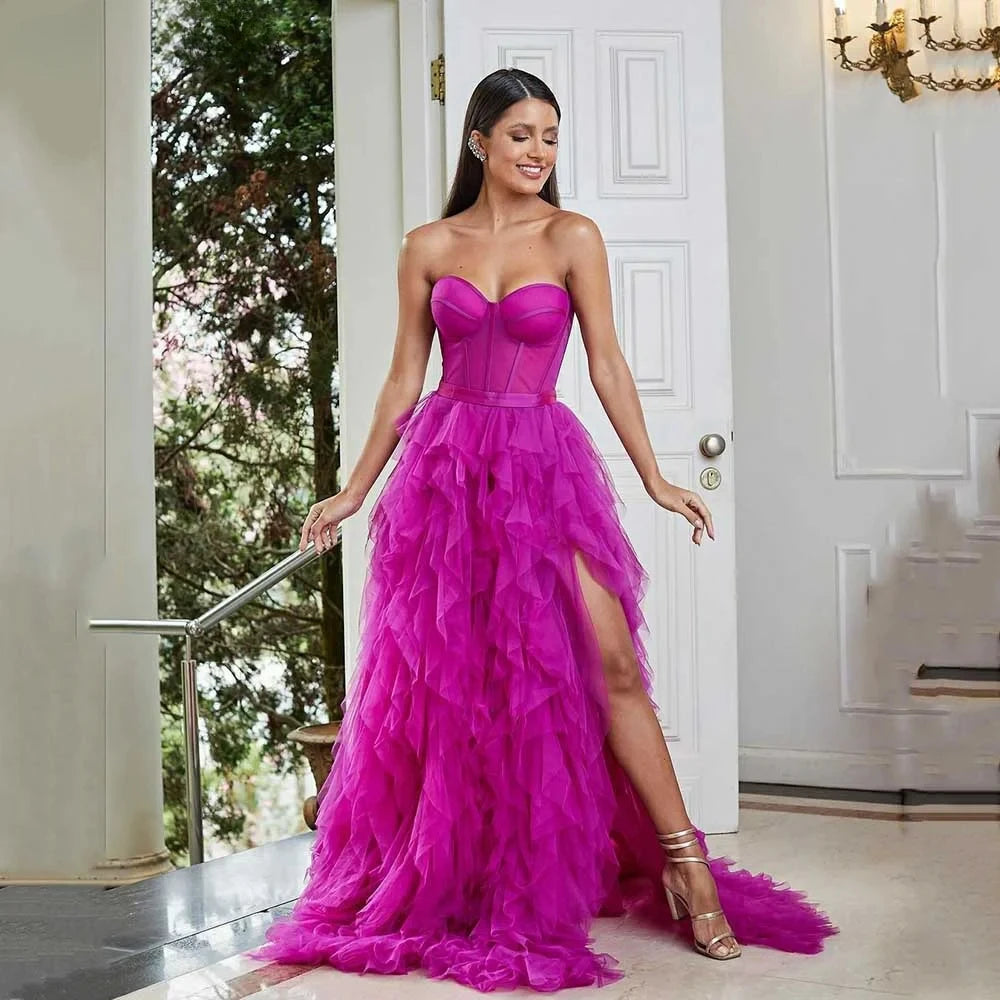 Prom Party Cocktail Evening Dresses Ball Gowns Custom Occasion Dresses Women Wedding Dress Elegant Long Dress Customized