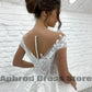 Wspaniałe damskie sukienki ślubne A-line 3D Lace Applique Bohemian ślubna suknia ślubna księżniczka