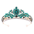 Baroque Bridal Tiara Crown For Wedding Rhinestone Queen Princess Crowns For Pageant Women Girl Diadem Hair Jewelry Headpiece as picture