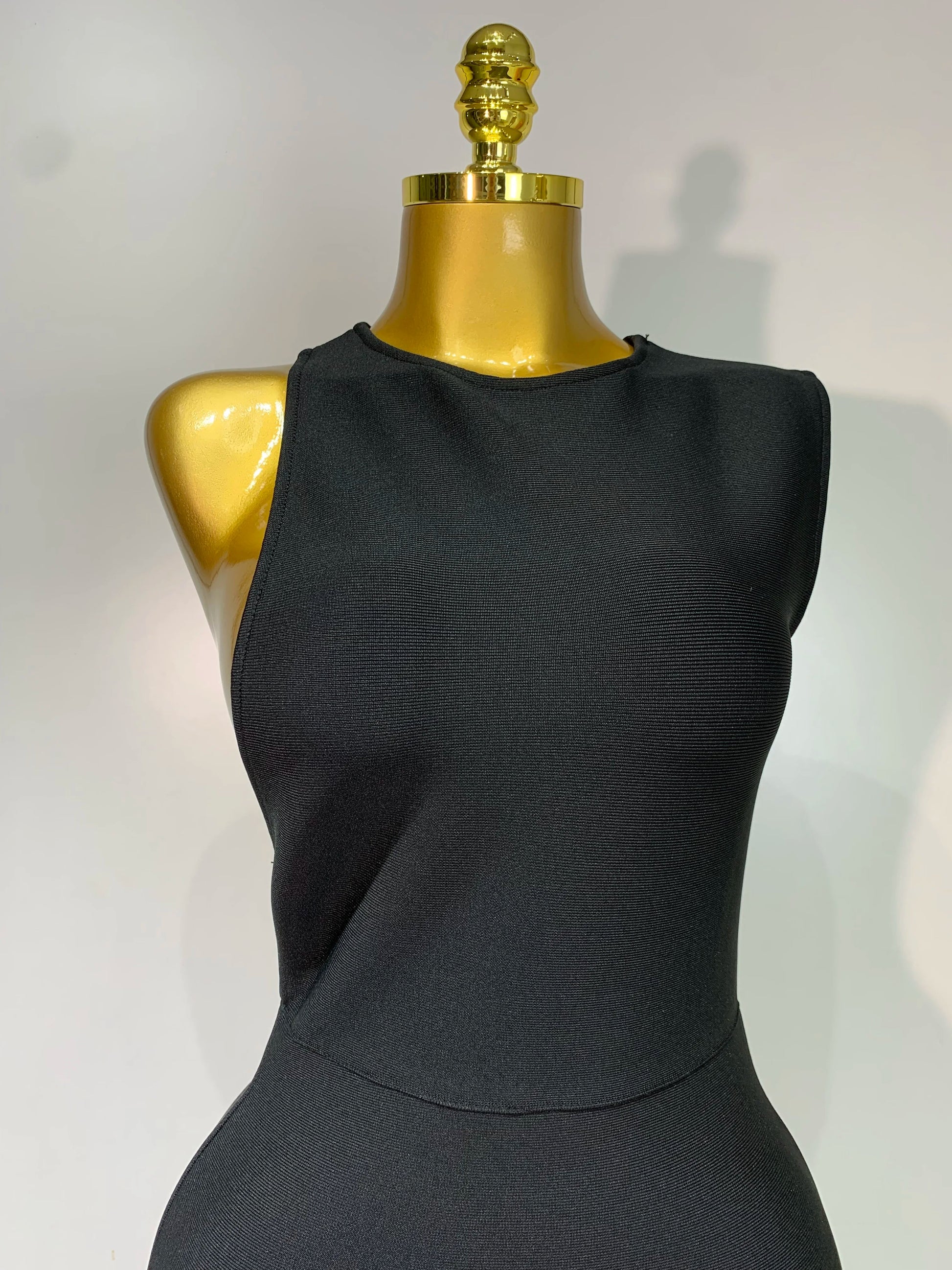 Women Sexy Backless Design Sleeveless Bodycon Bandage Dress Celebrity Elegant Evening Club Party Luxury Birthday Dresses