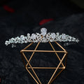 Bridal Tiara For Women Girl Zircon Small Princess Crowns Tiaras For Wedding Bride Birthday Party Prom Hair Jewelry Accessories
