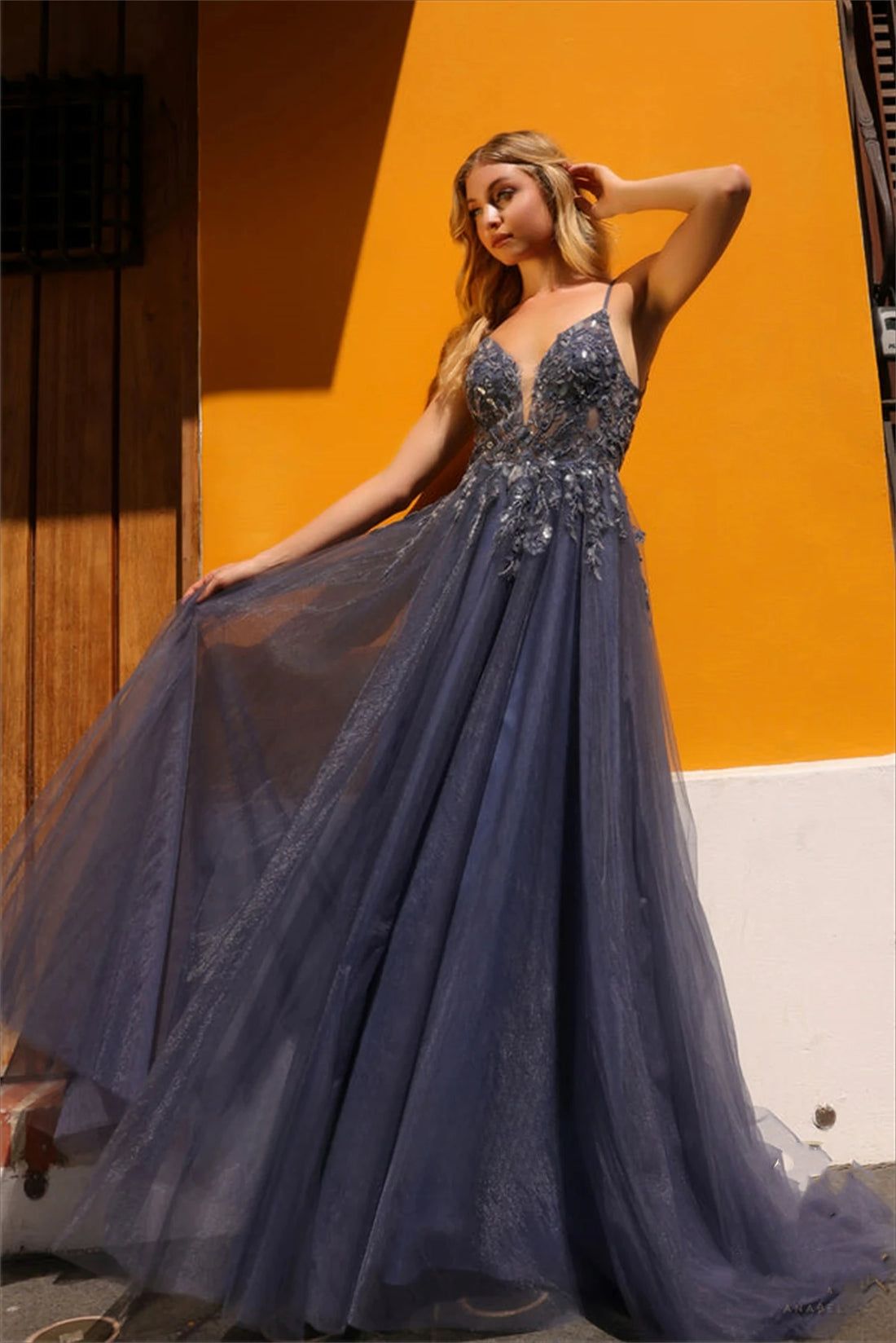 Prom Party Cocktail Evening Dresses Ball Gowns Elegant Gown Simple and Elegant Formal Dress for Women in Dresses Customized Navy Blue