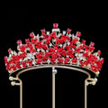 Crystal Crowns For Queen Princess Bridal Tiara Crown For Wedding Bride Hair Accessories Pageant Women Diadem Wedding Headdress as picture 4