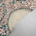 Sparkling Green Sequins Crystal Cut-Out Mermaid Sleeveless Dress Gown for Balls Party