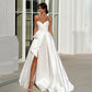 Nowoczesne eleganckie dzielone Seksowne suknie weselne ukochane plisaty suknie ślubne dla kobiet dostosowują do pomiaru szaty de marie
