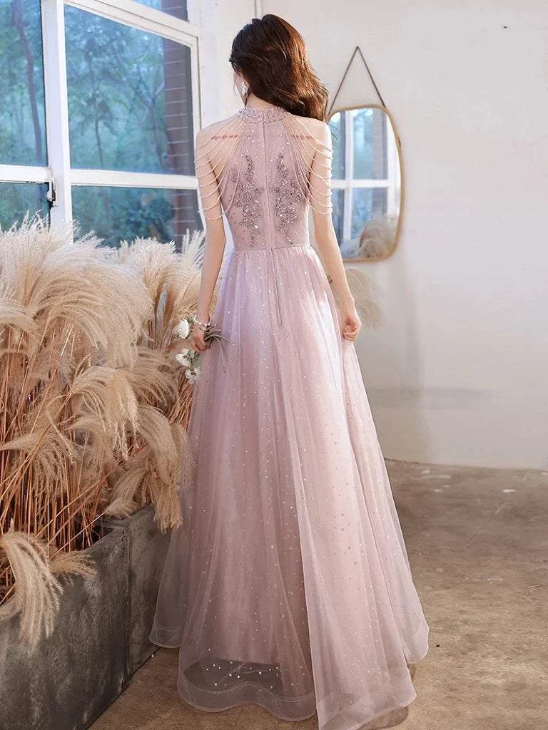 Elegant Dresses for Women Evening Dress Robe Prom Gown Formal Party Long Luxury Customized Occasion Wedding Women's