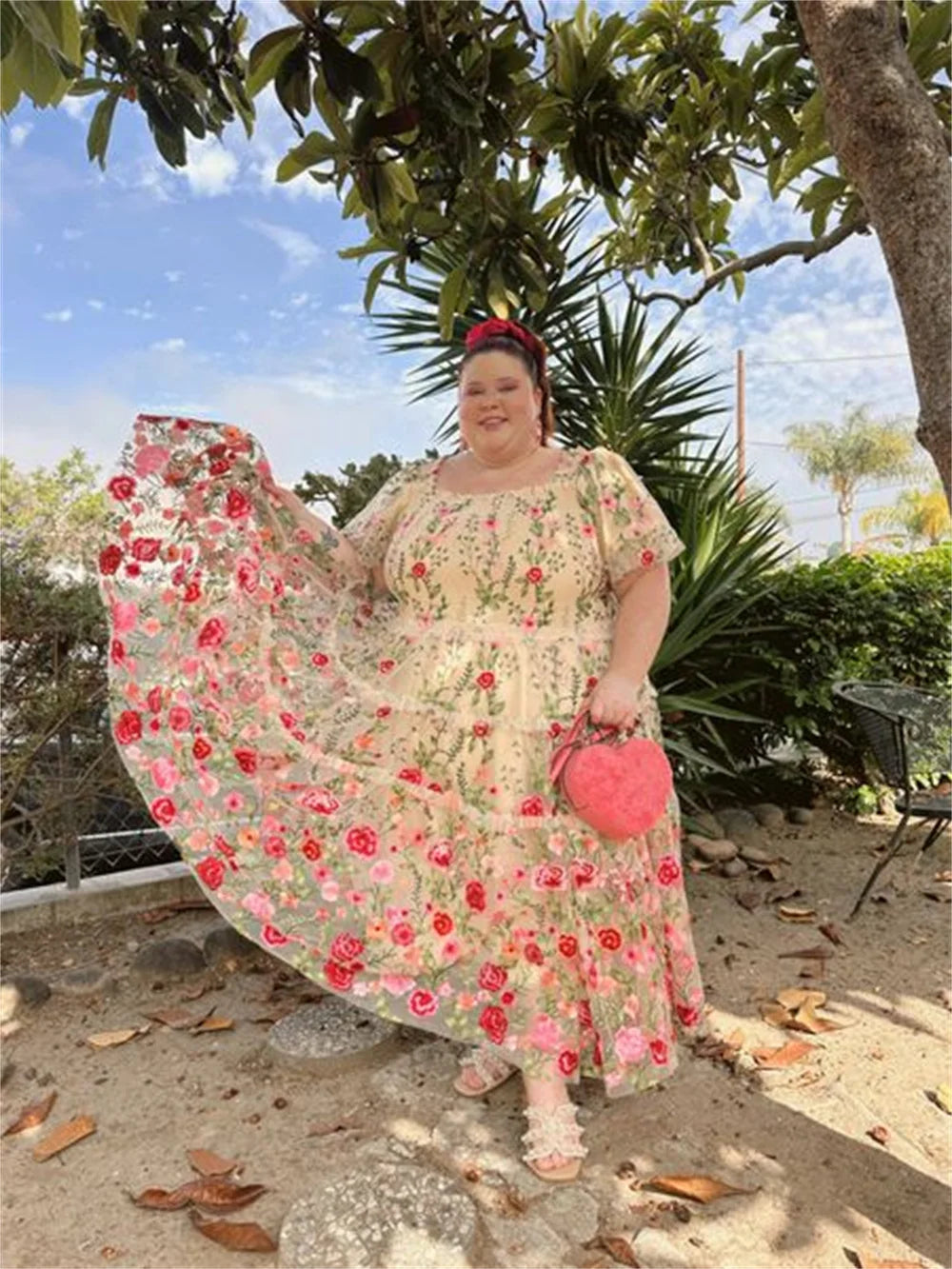 Vestido De fiesta bordado De encaje De flores góticas Hada فساتين السهرة Vestidos De Noche dulces hasta la rodilla vestido De Fiesta