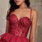 Spaghetti Strap Prom Dresses Lace Appliques A-line vestidos de noche Elegant Sleeveless Floor-Length Formal Evening