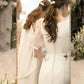 Mewah Satin Weddingtrailing Trumpet Maxi Dresses untuk Pengantin Elegant Long Prom Evening Guest Wrap Butch Women Dress