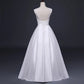 Robe de mariée en Satin blanc, élégante, en dentelle brodée, robes de soirée formelles d'été pour femmes, Sexy, dos nu, longue robe de soirée de mariage