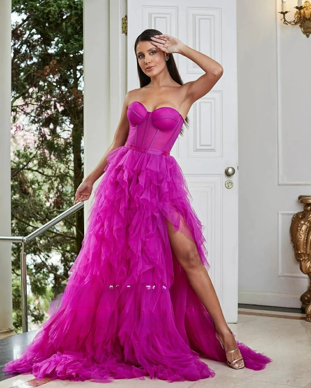 Prom Party Cocktail Evening Dresses Ball Gowns Custom Occasion Dresses Women Wedding Dress Elegant Long Dress Customized