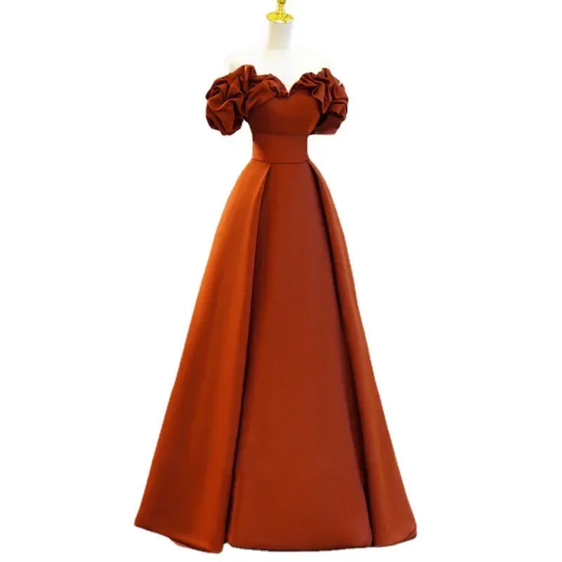 Elegant Dresses for Women Evening Dress Luxury Robe Prom Gown Formal Party Long Customized Occasion Wedding Women's
